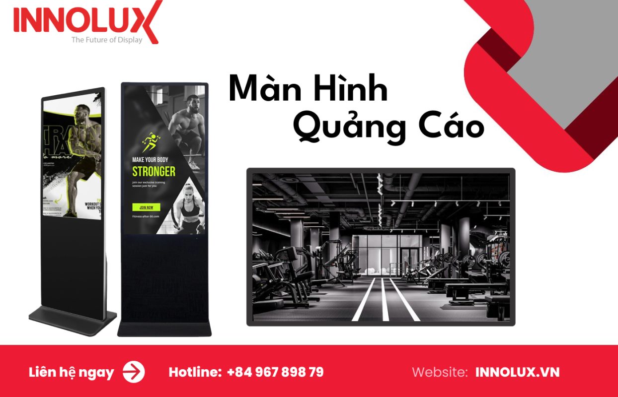 Màn hình quảng cáo trong nhà