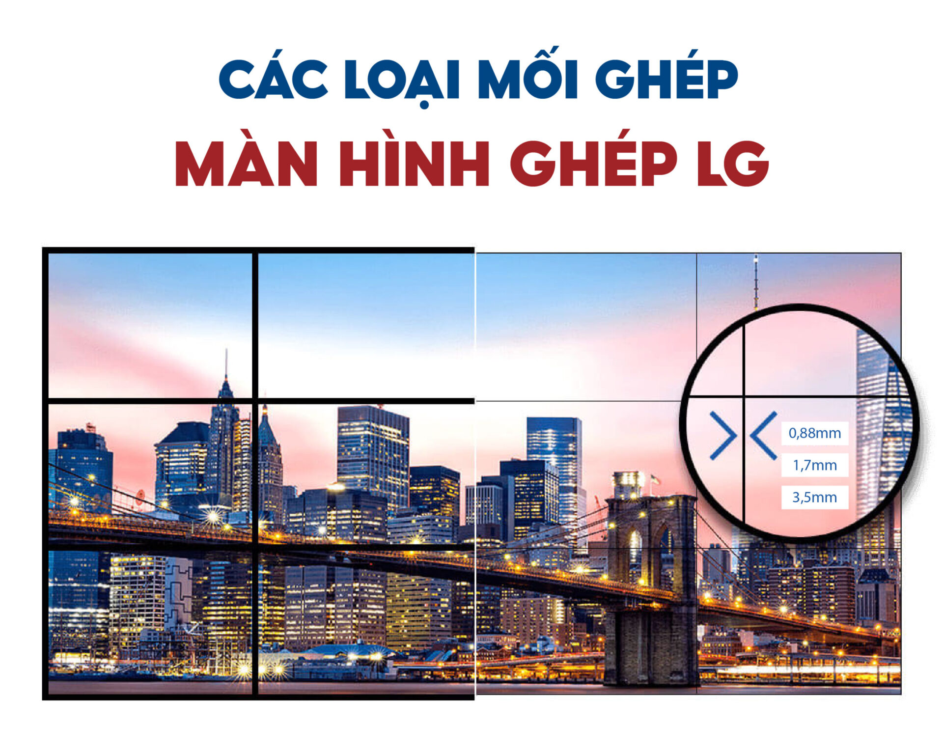 Màn hình ghép | Màn hình ghép LG - INNOLUX