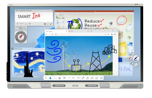 Cách sử dụng màn hình cảm ứng dạy học