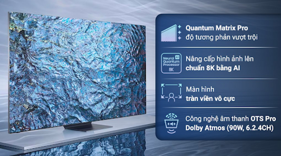 TV Neo QLED 8K Cua Samsung